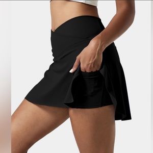 NWT Halara Everyday Cloudful Air Crossover 2-in-1 Side Pocket Tennis Skirt L